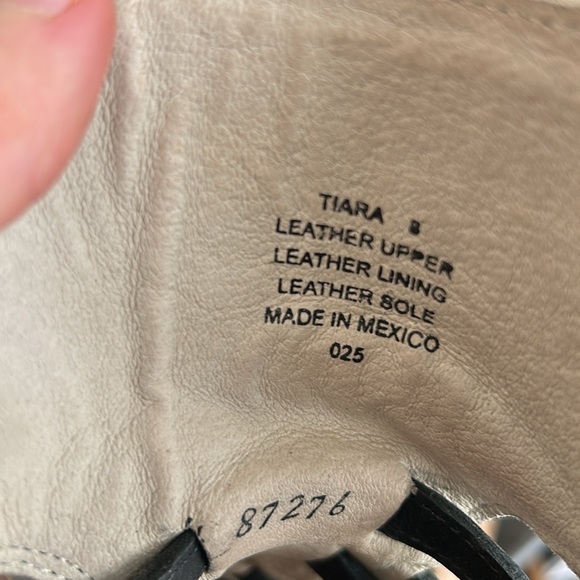 Free Bird Strappy Black Heeled Boots - Picture 3 of 3